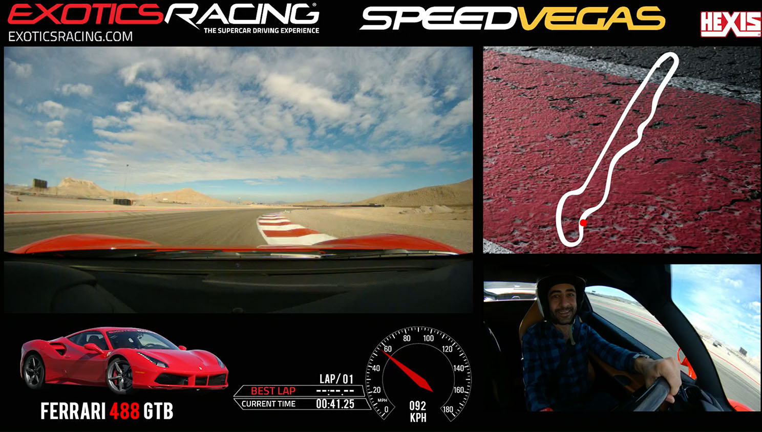 Supercar Drifting Ride-Along Experience with Exotics Racing