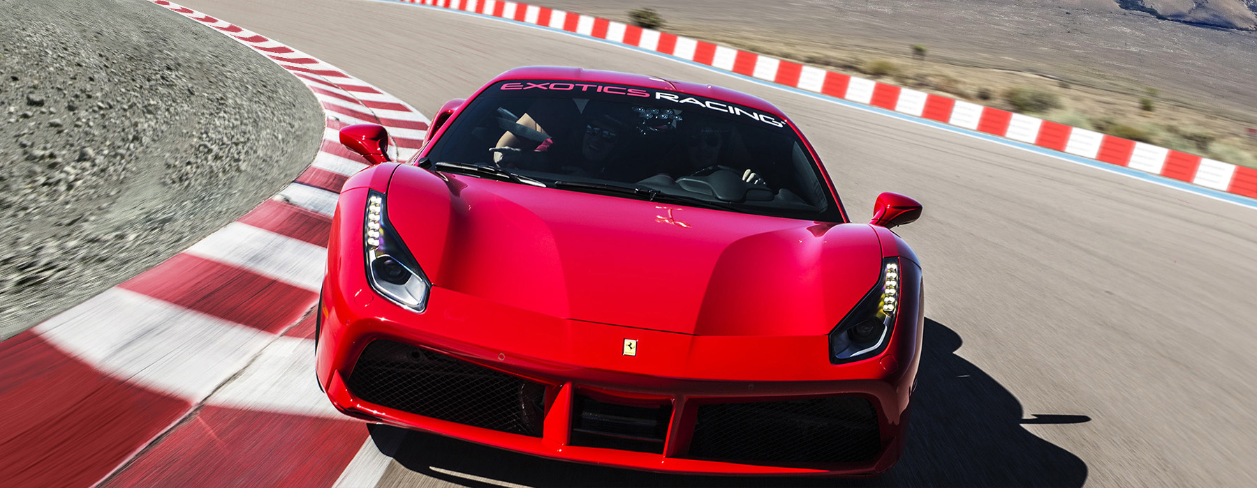 Drive A Ferrari 488 Gtb On A Racetrack At Exotics Racing