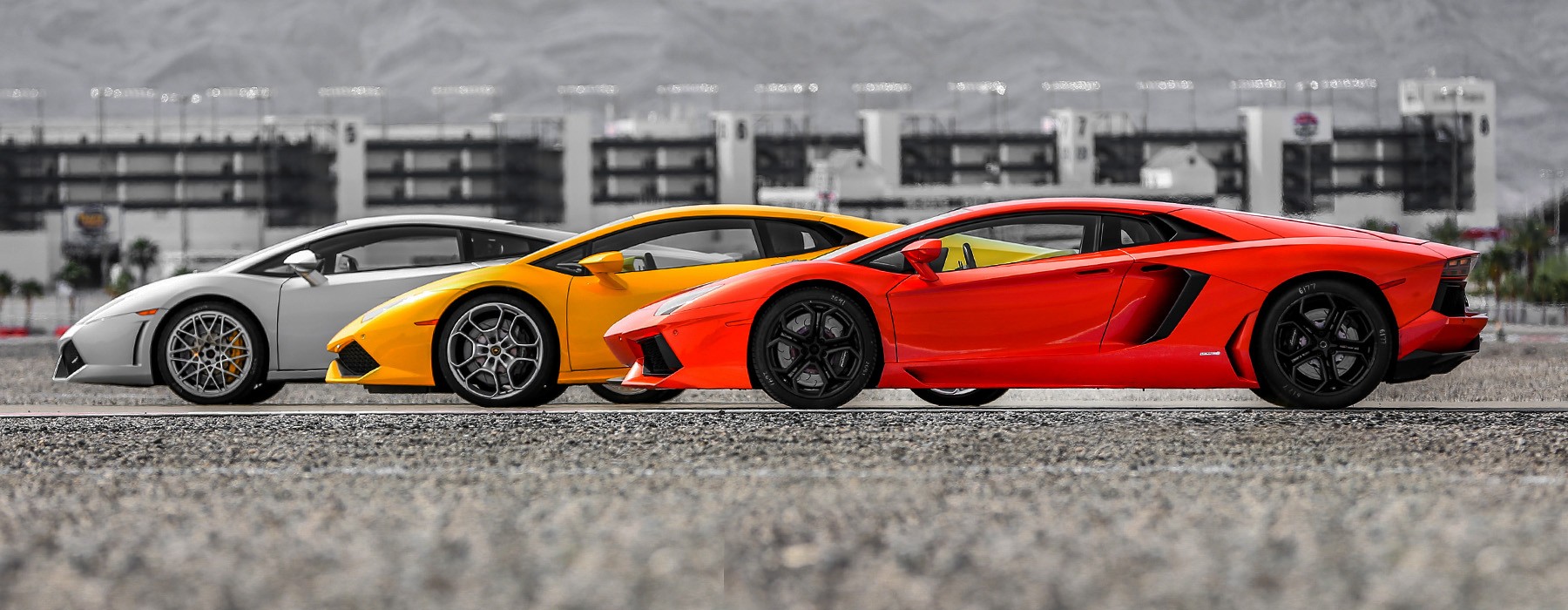 Drive a Lamborghini Supercar on a Professional Racetrack with Exotics Racing