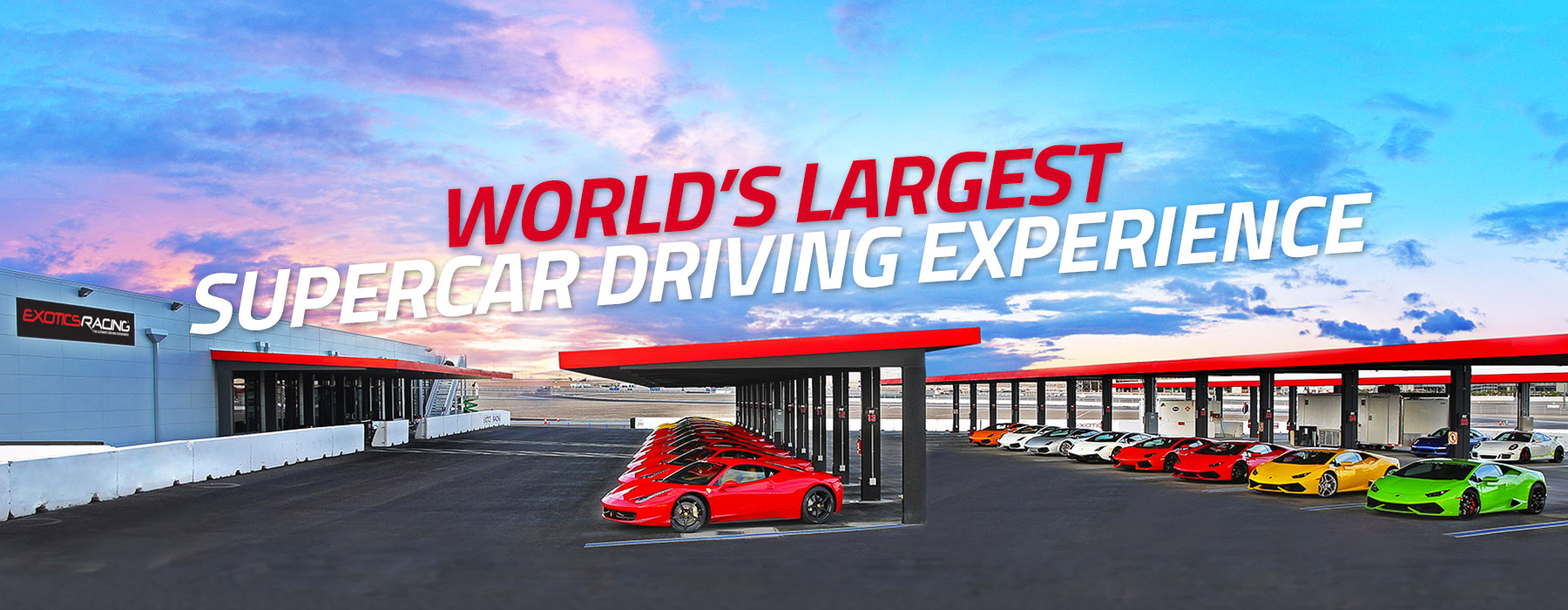 Exotics Racing  Las Vegas Supercar Driving Experience