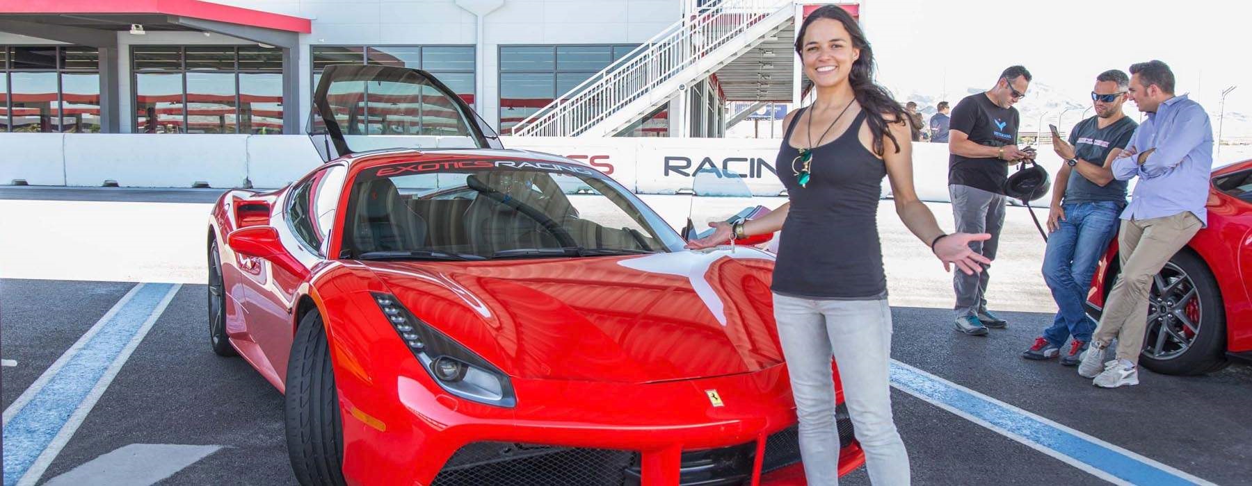 Exotics Racing  Las Vegas Supercar Driving Experience