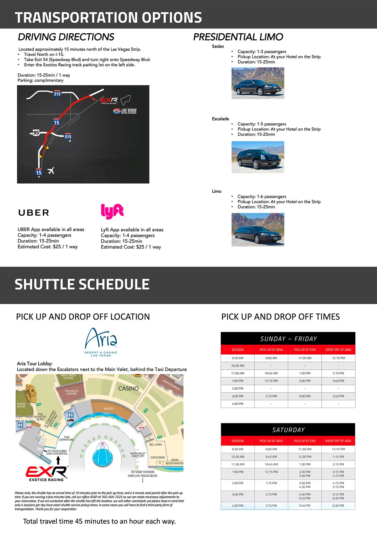 Transportation Options